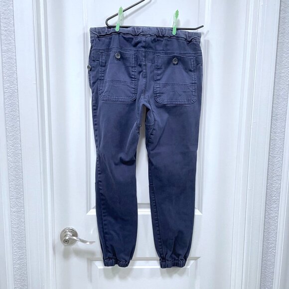 Beams+ - Slim-Fit Tapered Cotton Drawstring Trousers in Navy, Size S (US 30) - Picture 2 of 7